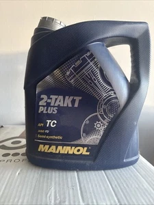 Mannol 2-T Plus Universal Semi Synthetic 2 Stroke Oil, JASO FD API TC - Picture 1 of 1