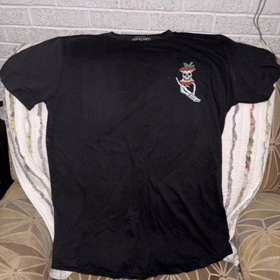 Camiseta Premium Basics, Dikotomy XL Negra Para Hombre Hard-Core Born To Lose Crew Foto 1 de 4