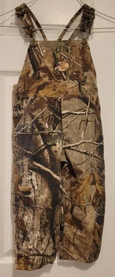 🔥Bass Pro Youth Camo Camouflage Bib Overalls Sz 4T Hunting Deer Outdoor  - Image 1 of 4