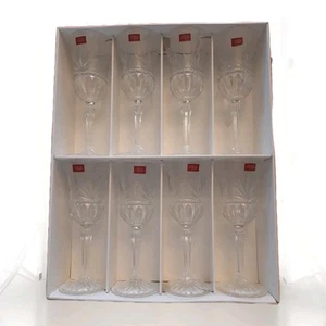 Drinkware Cristal D'Arques CARTHAGE 8.5" Crystal Water or Wine New In Box - Picture 1 of 14