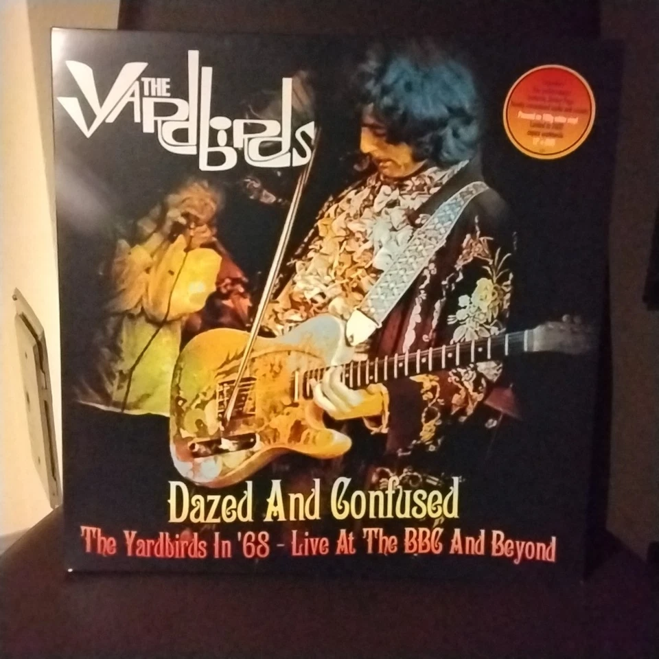 Yardbirds - Dazed And Confused 2018 Vinyl LP M-/M- white Vinyl "ohne DVD" - Bild 1 von 1