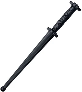Daga Entrenador de Rondel de Goma Santoprene Negro Acero Frío 17.125" 92RDNDL **NUEVO** - Imagen 1 de 1
