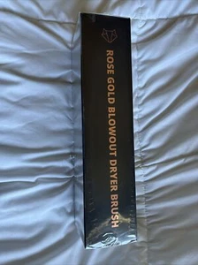 NEW FoxyBae Rose Gold Blowout Dryer Brush Professional Salon Grade All-In-One - Picture 1 of 3