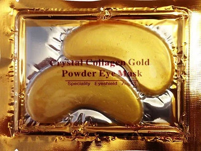 Crystal Collagen Gold Eye Masks x 1 Pair - Intensive Repair & Moisturisation  - Image 1 of 4