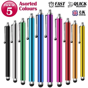 Stylus Pens Screen Touch Rubber Tip For Tablet Android Mobile Phones 5 - 10 Pack - Picture 1 of 11