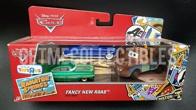 DISNEY PIXAR CARS FANCY NEW ROAD DOC HUDSON RAMONE MATER RSC 3 PACK SAVE 6% GMC - Image 1 of 2