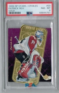 1995-96 SP Sterne/Sterne Gold Patrick Roy HOF PSA 8 4471 - Bild 1 von 1