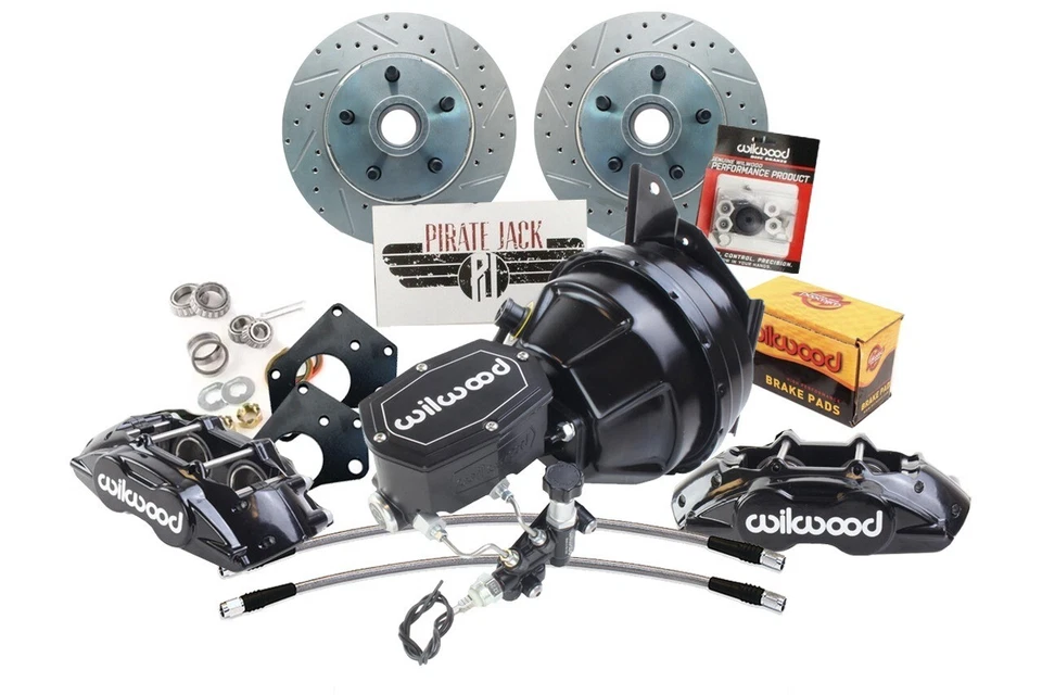 Plymouth GTX 1966-70, conversión de freno delantero DIsc con pinzas Wilwood D11 Foto 1 de 4