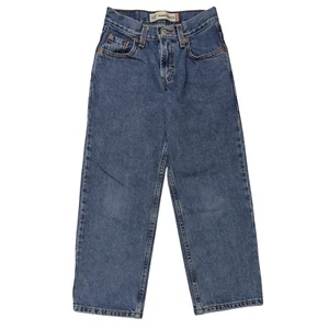 Vintage Y2K Levi's 550 Jeans Kids Boys 9 Relaxed Fit Denim Red Tab Cotton Retro - Picture 1 of 8