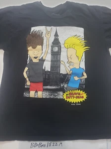 MTV Beavis and Butthead Black T-Shirt Size Medium - Picture 1 of 2