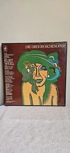 KURT WEILL BERTOLT BRECHT DIE DREIGROSCHENOPER THREEPENNY OPERA 2LP VINYL RECORD - Picture 1 of 17