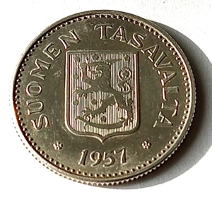 *Finlandia - 200 marcos * 1957 tipo 652,2 * plata - *buen estado. 1++ - Imagen 1 de 2