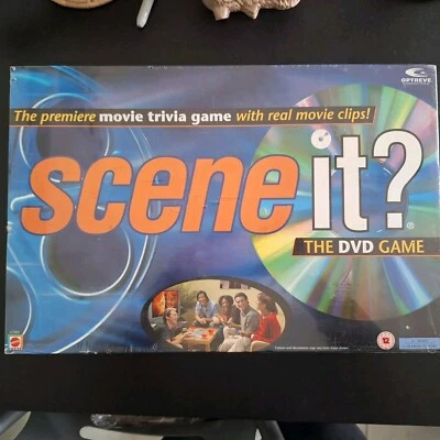 BOARD GAME Scene It - Movie Edition Trivia DVD Game (13yrs+) NEW & SEALED - Image 1 of 4