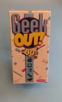 Geek Out! - Edição dos anos 90, Rad & Fresh 90s Pop Culture Trivia, Novo, Frete Grátis - Imagem 1 de 2