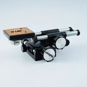 NEAR MINT Velbon MACRO SLIDER Tripod Head Rail for Cameras From JAPAN - Photo 1/16