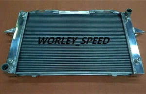 Aluminum Radiator For Aftermarket Volvo C70 V70 S70 1997-2004 2 Cores AT/MT  - Picture 1 of 8