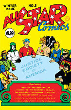 ALL STAR COMICS #3 (FACSIMILE) FOIL VAR  DC  COMICS  STOCK IMG 2023