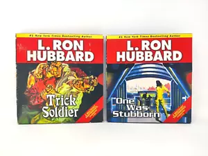 L. Ron Hubbard Audiobook Lot: Trick Soldier & One Was Stubborn - Imagen 1 de 12