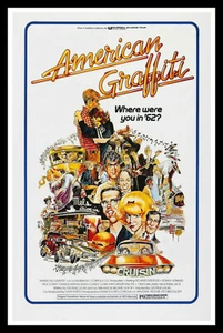 American Graffiti Movie Poster Print & Unframed Canvas Prints - Afbeelding 1 van 2