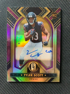 TYLER SCOTT - 2023 GOLD STANDARD - RC ROOKIE AUTOGRAPH PURPLE PARALLEL /24