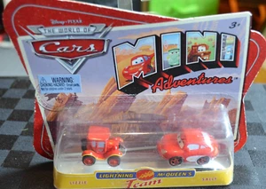 Disney Pixar - CARS Mini Adventures - LIZZIE & SALLY - TEAM McQEEN -BNIB - Bild 1 von 3