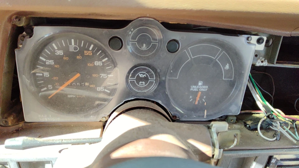 1985 Pontiac Sunbird Speedometer Cluster Instrument Gauges Panel Oem Dash - Image 1 of 3