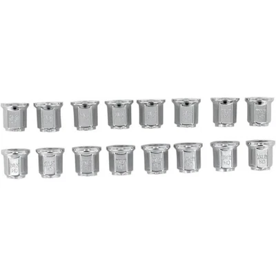 ITP Lug Nuts - 12mm x 1.25, Flat Base, 17mm Head ATV/UTV ALUG16BX 0223-0086 - Image 1 of 4