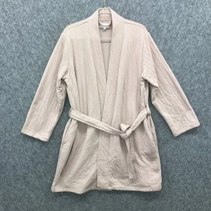 Berkshire Home Daydream Knit Short Robe Womens Large Dusty Pink Pockets - Picture 1 of 8