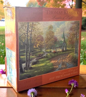 Rompecabezas 1000 piezas - "Capilla Aspen" - Escena de montaña serena - Foto 1 de 4