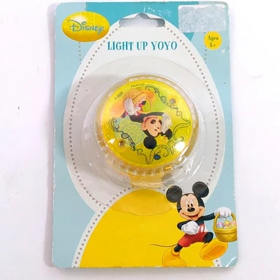 NEW Disney Mickey Mouse Light Up Yoyo Yellow New in Package NIP Foto 1 de 2