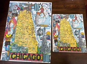 Vintage 1979 Great American Puzzle Factory Chicago 550 + Piece 18” X 24” Jigsaw - Picture 1 of 4