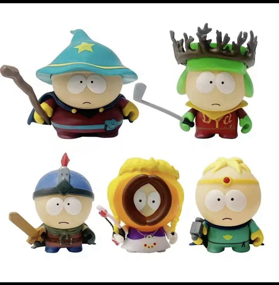 South Park x Box Wars 5 piezas Juego de figuras Stan Kyle Kenny Cartman Butters nuevo Foto 1 de 1