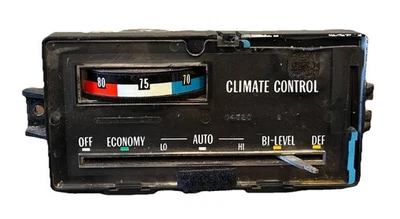 CADILLAC CLIMATE CONTROL HEAD 1977-1980 DEVILLE & FLEETWOOD, 1979-1980 ELDORADO - Image 1 of 3