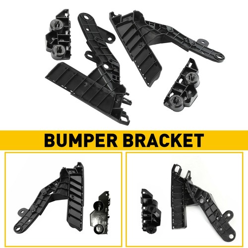 4PC Front Bumper Hold Bracket Retainer Plastic Support Beam