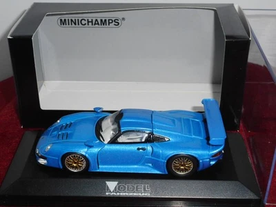 Minichamps 1/43 Porsche 911 GT1 MODEL VEHICL Limited Edition Model Car - Photo 1/4