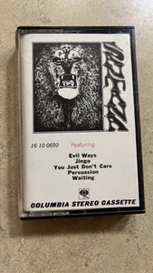 RARE Santana 1969 1st Press Near Mint Cassette Tape LP Album OG Case - Foto 1 di 4