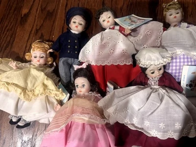 Vintage 11" Madame Alexander "Little Women" | SET OF 6 with box | V Good++ - Image 1 of 4