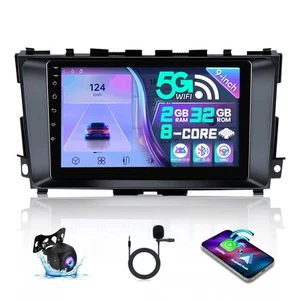 Radio estéreo de coche WiFi 5 GHz para Nissan Altima 2013 2014 2015 actualización 8 núcleos 9... - Imagen 1 de 9