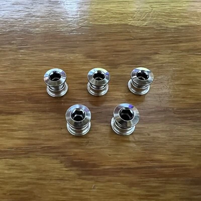 БОЛТЫ ЦЕПНОГО КОЛЕСА BMX ПОДХОДЯТ ДЛЯ SUGINO SPIDER TAKAGI SR СТАРАЯ ШКОЛА ВИНТАЖНЫЕ НОВЫЕ ИЗ СТАРЫХ ЗАПАСОВ - Изображение 1 из 4