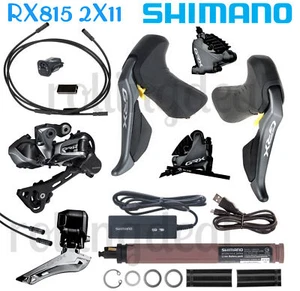 Shimano GRX 2x11 RX815 DI2 Gravel Upgrade groupset /RS910 New - Picture 1 of 4