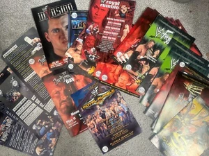Various WWE Wrestling DVD INSERT ONLY | WWF FREE POST - Picture 1 of 67