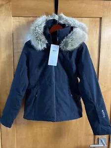 SPYDER Vida Infinium GTX Ski Jacket Women's Size 4 Black Coat - Picture 1 of 10