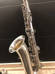 Saxophon Alt SML Strasser Marigaux Lemaire Versilbert NEUE Polster Spielbereit - Picture 1 of 18