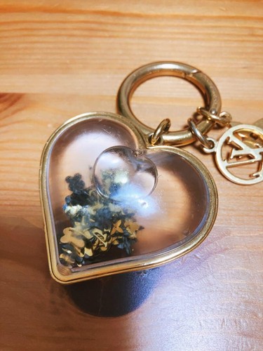 LOUIS VUITTON（LV） Louis Vuitton Porto Cle I LV U Charm Cuore Colore Oro con Scatola Donna