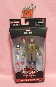 MARVEL LEGENDS PETER B PARKER ACTION FIGURE SPIDERMAN SPIDERVERSE BAF STILT MAN - Picture 1 of 3