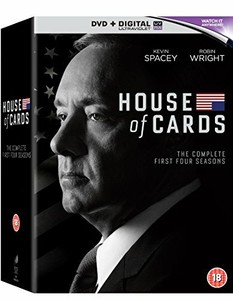 House Of Cards - Season 1-4 [DVD] [Region 2]