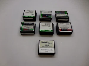 Lot of 34 - 1 GB Compact Flash Cards, Various brands  Tested Working -Used - Picture 1 of 1