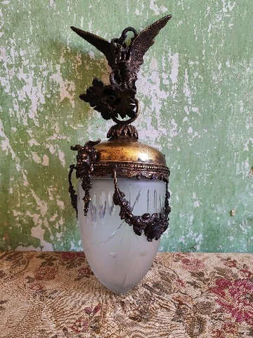 A French bronze Ceiling Lantern Cover