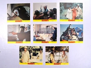 Lobby Cartes 1979 Ashanti Film 25.4cm X 20.3cm Set 8 Michael Caine Peter Ustinov - Photo 1/12