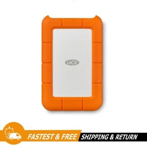 LaCie Rugged Thunderbolt 5TB USB-C Portable External Hard Drive, STFS5000800 - Picture 1 of 2